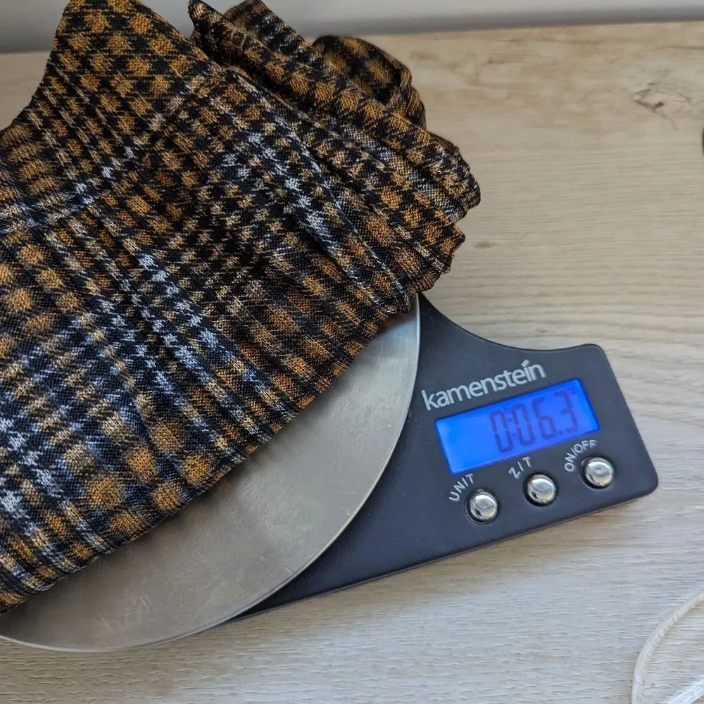 Zara Palazzo Pants Brown Plaid Wide-Leg Cropped Womens Small
